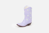 DOIY Vase Rodeo Cowboy Boot Lilac