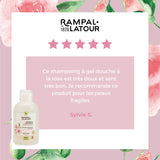 Damascus Rose, hypo-allergenic, bottle of 250ml