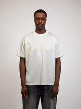 Design Mesh T-shirt - Cream