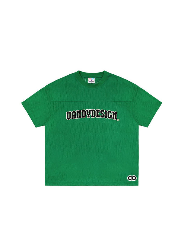 Design Mesh T-shirt - Green
