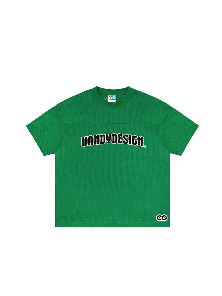 Design Mesh T-shirt - Green