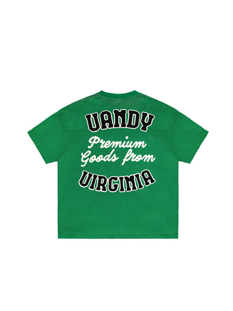 Design Mesh T-shirt - Green