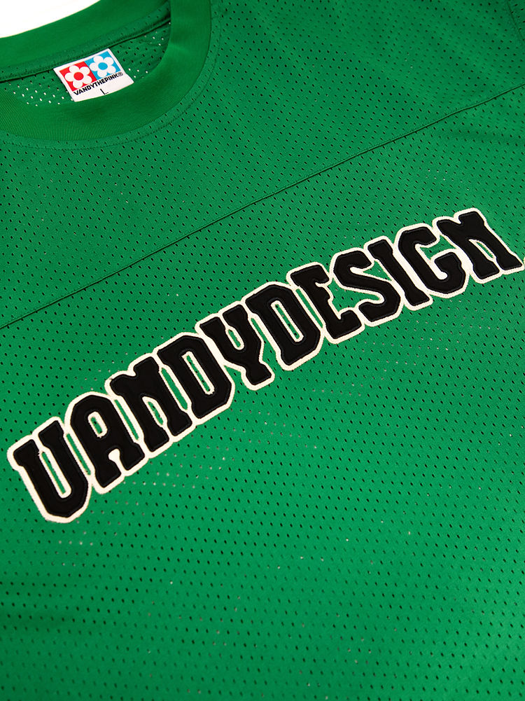 Design Mesh T-shirt - Green