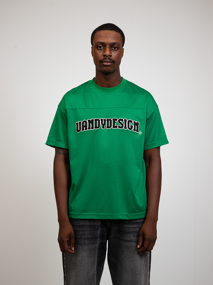 Design Mesh T-shirt - Green
