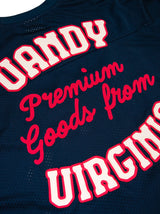 Design Mesh T-shirt - Navy
