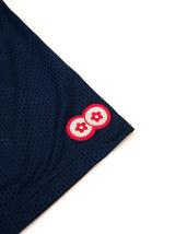 Design Mesh T-shirt - Navy