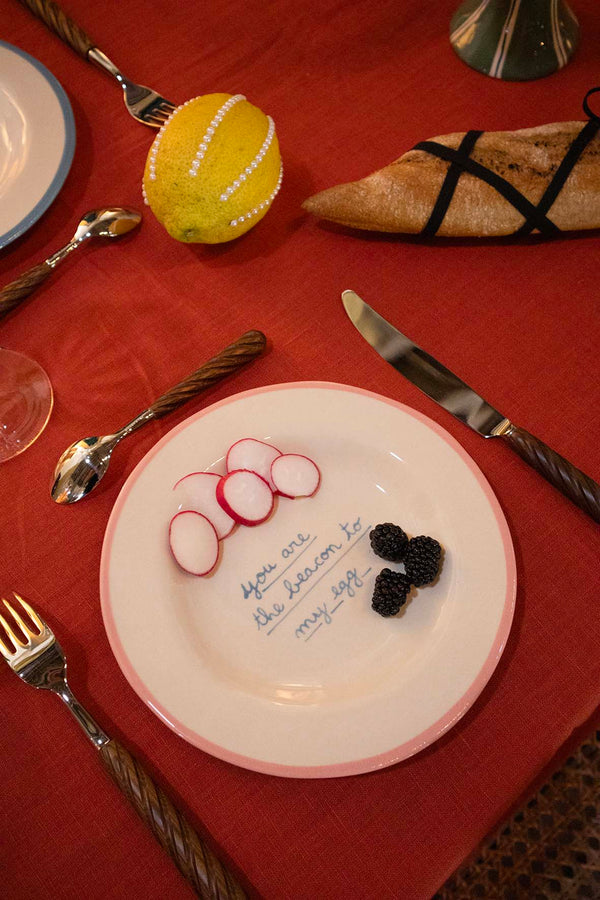 Dessert Plate - You are the beacon to my egg