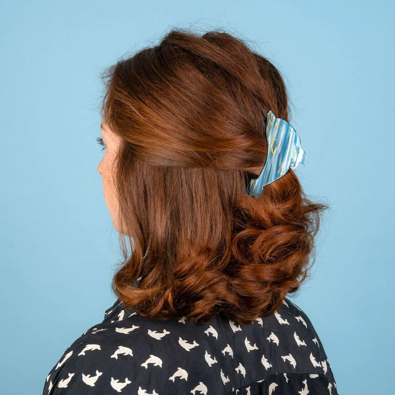 Dolphin hair claw