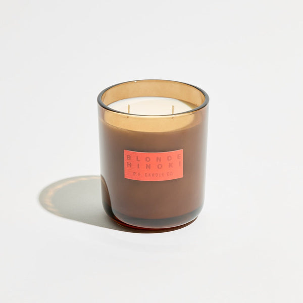 Double Wick Soy Candle - Blonde Hinoki