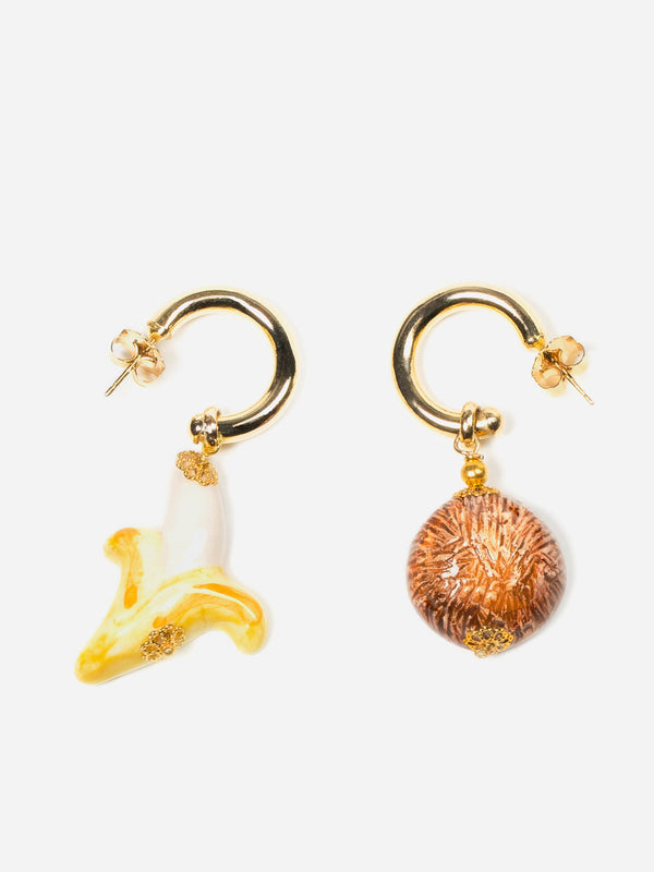 EARRINGS BANANA COCO