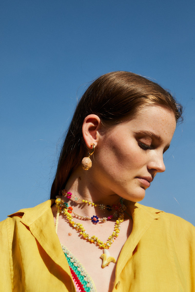 EARRINGS BANANA COCO