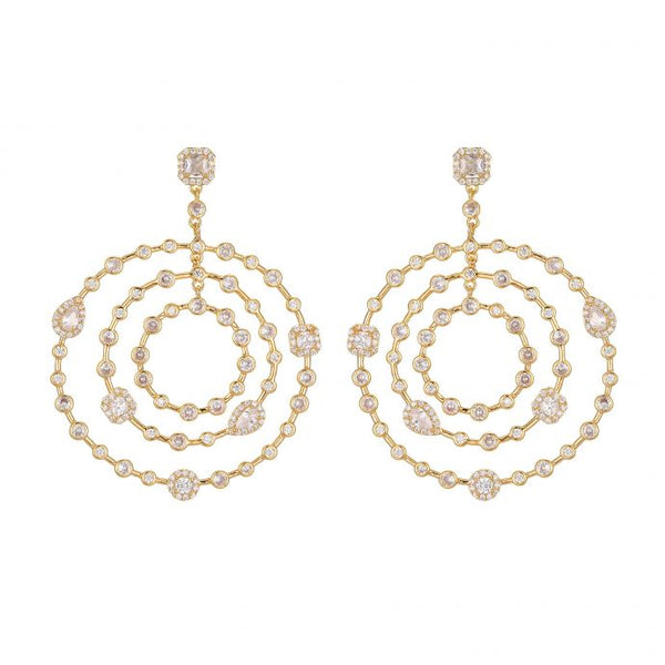 EARRINGS INFINITO GOLD