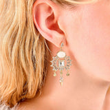 EARRINGS ROMANSS - BLANC