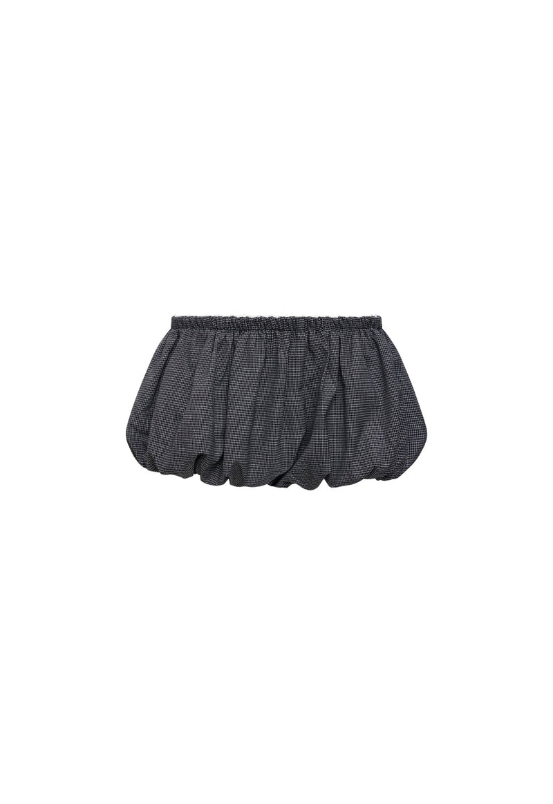 ECLIPSE MINI SHORT - ONYX PLAID