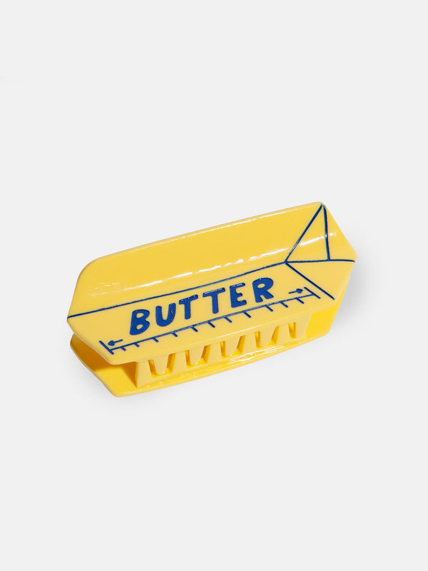 EAT MY SOCKS Butter Hair Claw