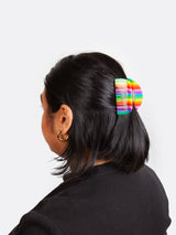 EAT MY SOCKS Rainbow Hair Claw