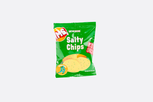 EAT MY SOCK Salty Chips Green