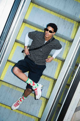 EAT MY SOCKS Cherry Flat Socks