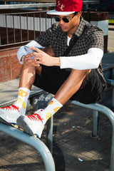 EAT MY SOCKS Hot To Go Flat Socks