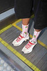 EAT MY SOCKS Olive Flat Socks