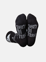 EAT MY SOCKS Trash Flat Socks