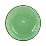ENAMEL BOWL TOMATO GREEN 14CM