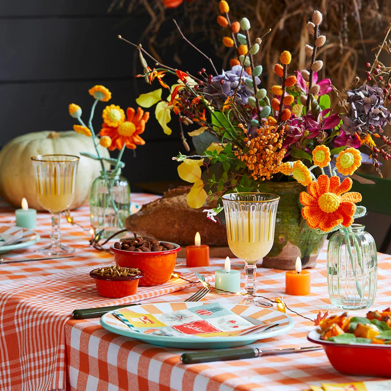 TALKING TABLES Orange Hot Stuff Chilli Enamel Bowl 10cm