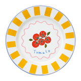 TALKING TABLES Tomato Enamel Plate 25cm