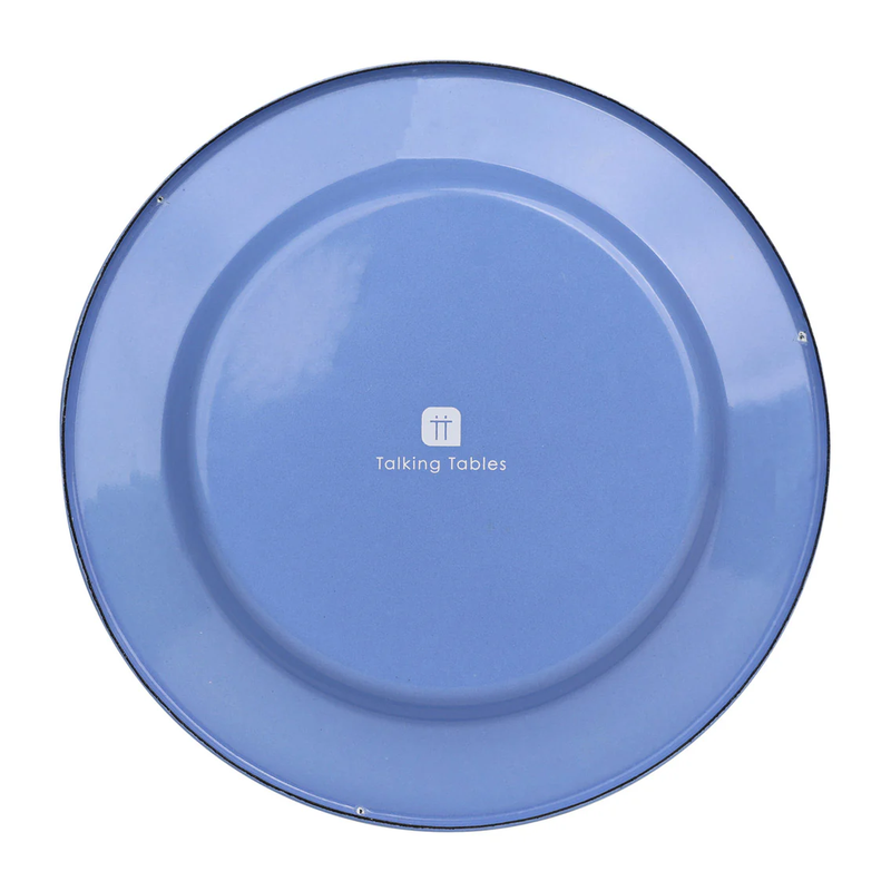 TALKING TABLES Tomato Enamel Plate 25cm
