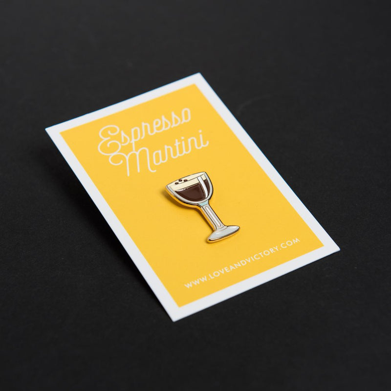 ESPRESSO MARTINI COCKTAIL PIN