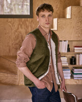 ESTEREL OUTERWEAR WOVEN - DARK OLIVE