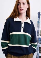 EXMOOR SWEARSHIRT - MARINE BLUE