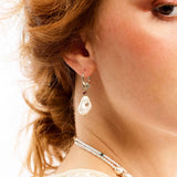 Earrings Haloha - White