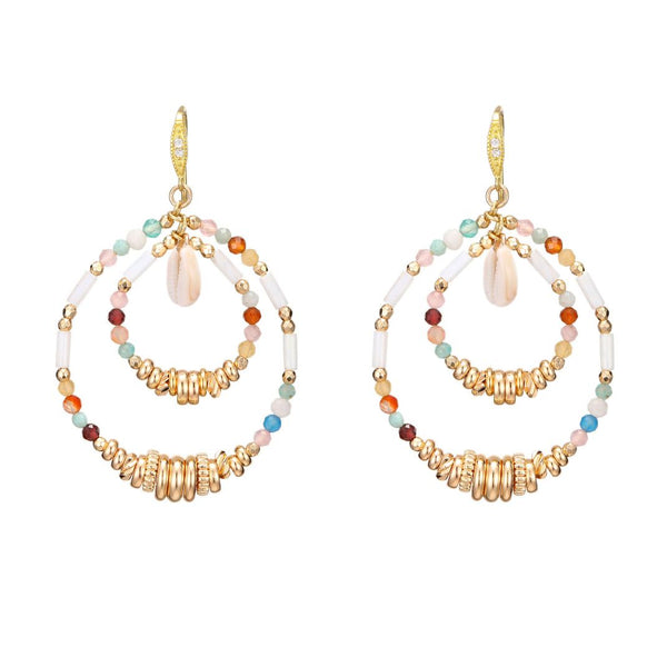 Earrings Karamba White