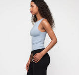 Everyday Boat Neck Top - Cloudy Blue