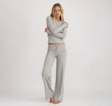 Everyday Regular Long Sleeve Tee - Grey Melange