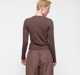 Everyday Regular Long Sleeve Tee - Truffle