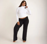 Everyday Straight Leg Pants - Black