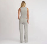 Everyday Straight Leg Pants - Grey Melange