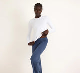 Everyday Straight Leg Pants - Stone Blue