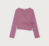 Everyday Wrap Top - Sugar Plum