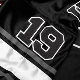 Eye Logo Football Jersey - Black
