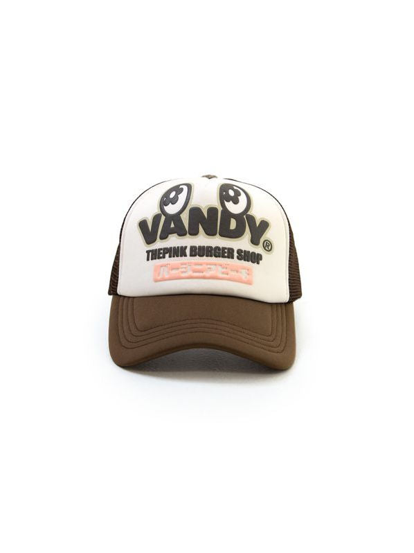 Eye Logo Trucker Hat - Brown