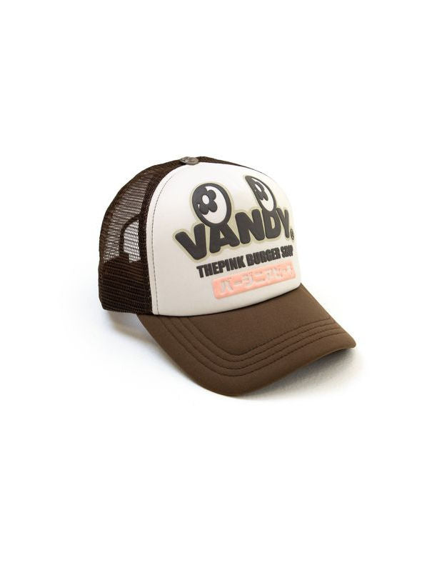 Eye Logo Trucker Hat - Brown