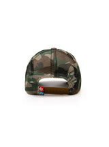 Eye Logo Trucker Hat - Green Camo