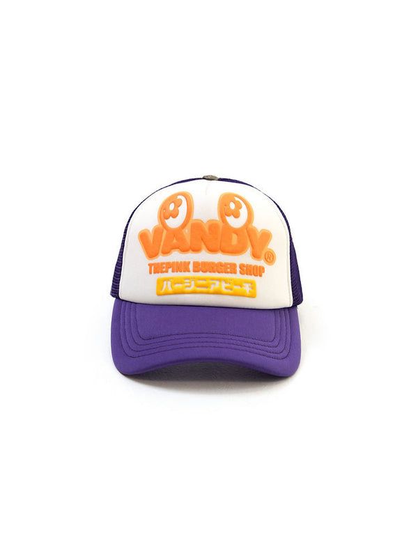 Eye Logo Trucker Hat - Purple