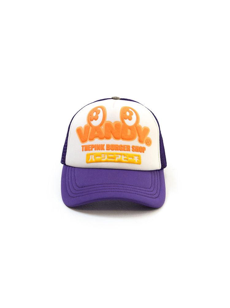 Eye Logo Trucker Hat - Purple