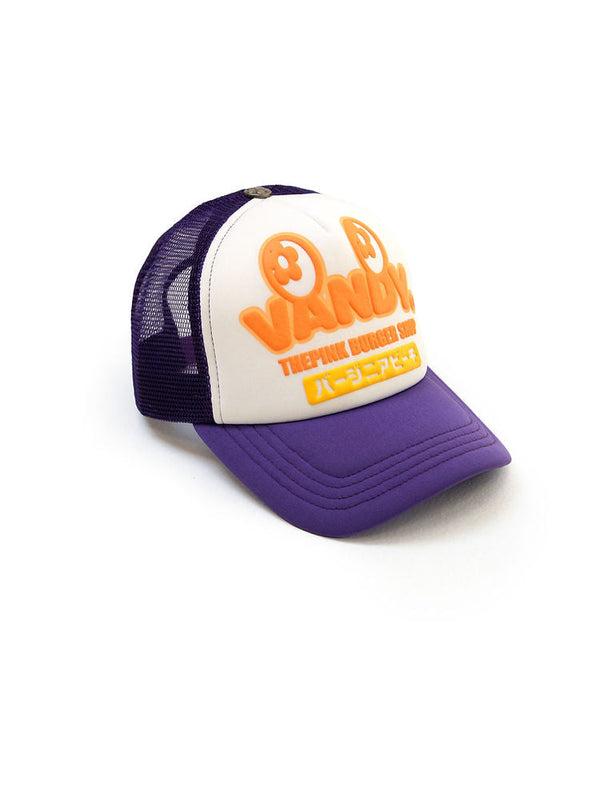 Eye Logo Trucker Hat - Purple
