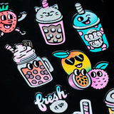 FABULOUS STICKERS - BIG - BUBBLE TEA