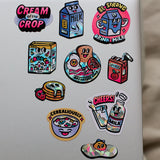 FABULOUS STICKERS - BIG - MILK